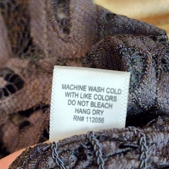 NEW Crochet Lace Bralette - Plus Size Ash Gray - Picture 8 of 12